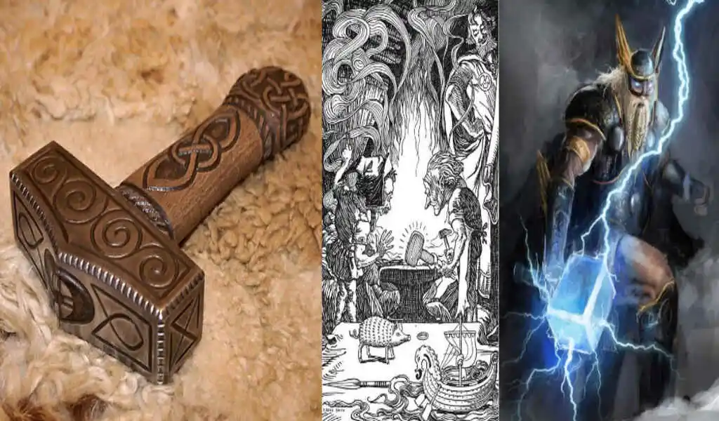 TWELVE NORSE MYTHOLOGICAL WEAPONS.