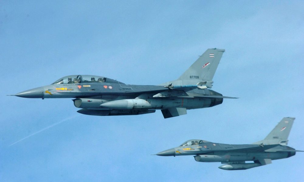 Thailand Launches F-16 Fighters to Intercept Myanmar MiG-29