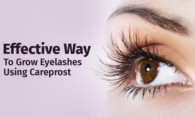 Eyelashes Grow Longer Using #1 Careprost Bimatoprost Eye Serum