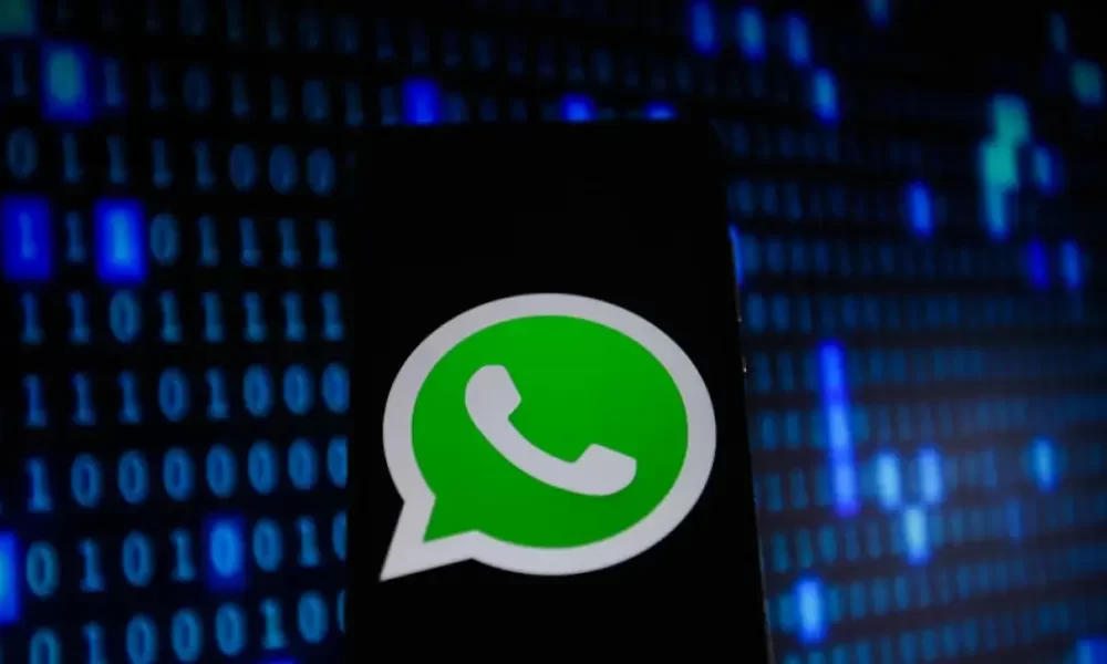 WhatsApp? No, I'm almost never using it. Credit: SOPA / Getty Images