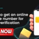 How to Get an Online Phone Number for SMS Verification