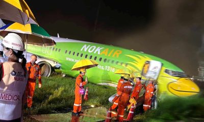 Nok Air Pilot to Be Questioned Over Keeping 164 Passengers Onboard After Botched Landing