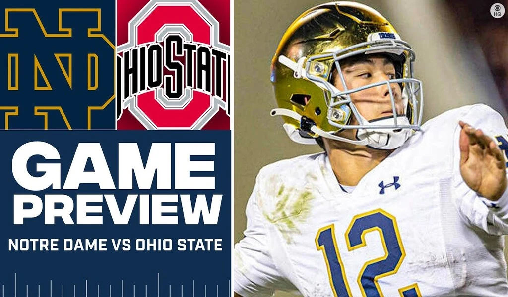 Ohio State Football Team vs. Notre Dame