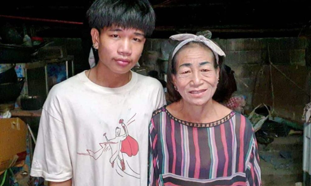 Boy 19 and Granny's Engagement in Thailand