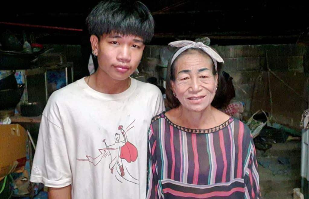Boy 19 and Granny's Engagement in Thailand