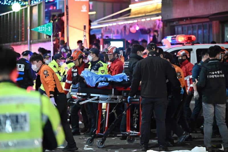 Halloween Festival Crowd Surge Leaves 149 Dead in South Korea