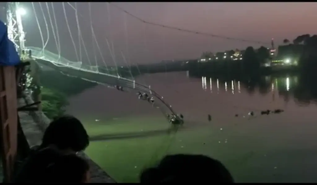 Morbi Bridge Collapse Leaves Over 130 Dead in India, Rescue Operations Under Way