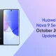 Huawei Nova 9 Series Gets An October 2022 Optimization Update