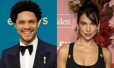 Trevor Noah & Dua Lipa Were Seen Kissing a Day Before His 'Daily Show' Departure