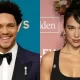 Trevor Noah & Dua Lipa Were Seen Kissing a Day Before His 'Daily Show' Departure