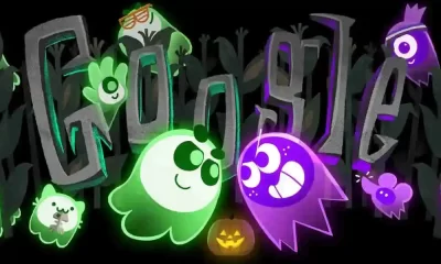 Google Doodle For Halloween Features a Ghoul Duel Between Two Ghouls