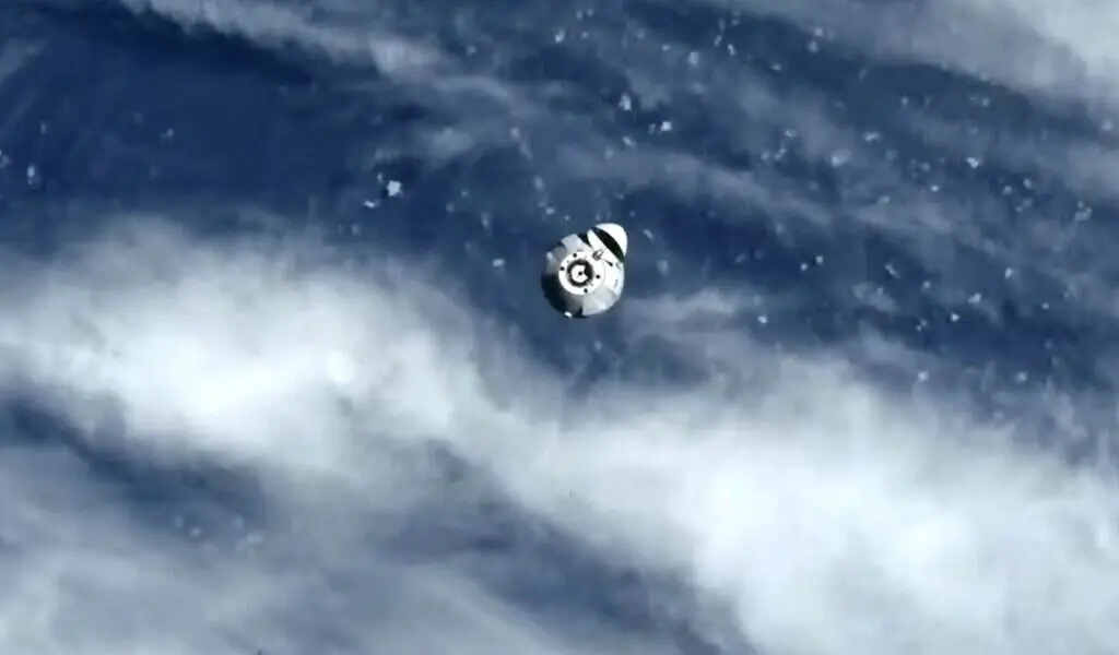 Ship From SpaceX Docks At The Station