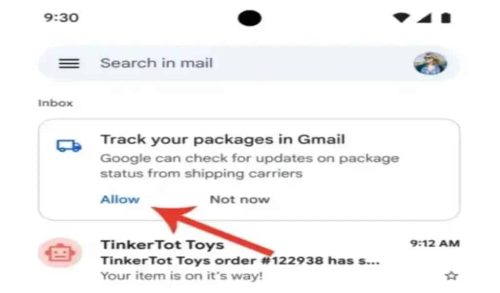 Gmail Package Tracking Feature Announced by Google