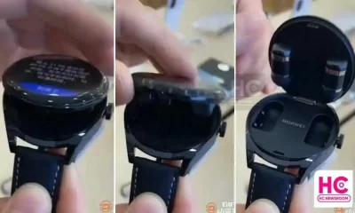 Huawei Connected Watch With Headphone Storage Is In The Works