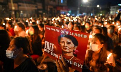 Myanmar Democracy Leader Aung San Suu Kyi