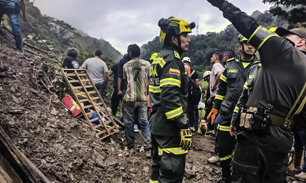 Landslide In Colombia Has Killed 3 People And Left 20 Missing