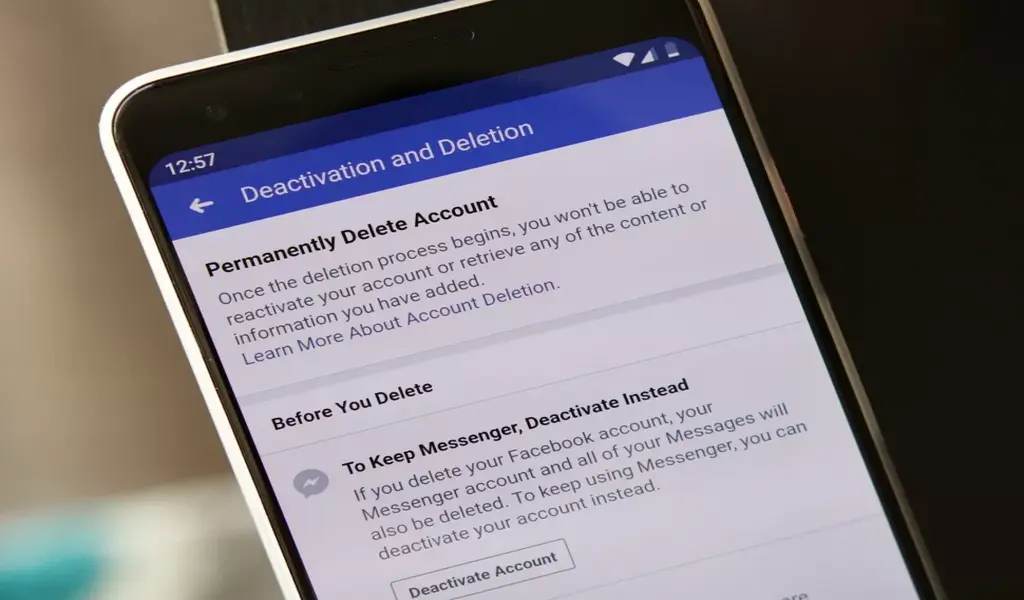 How to delete facebook account permanently