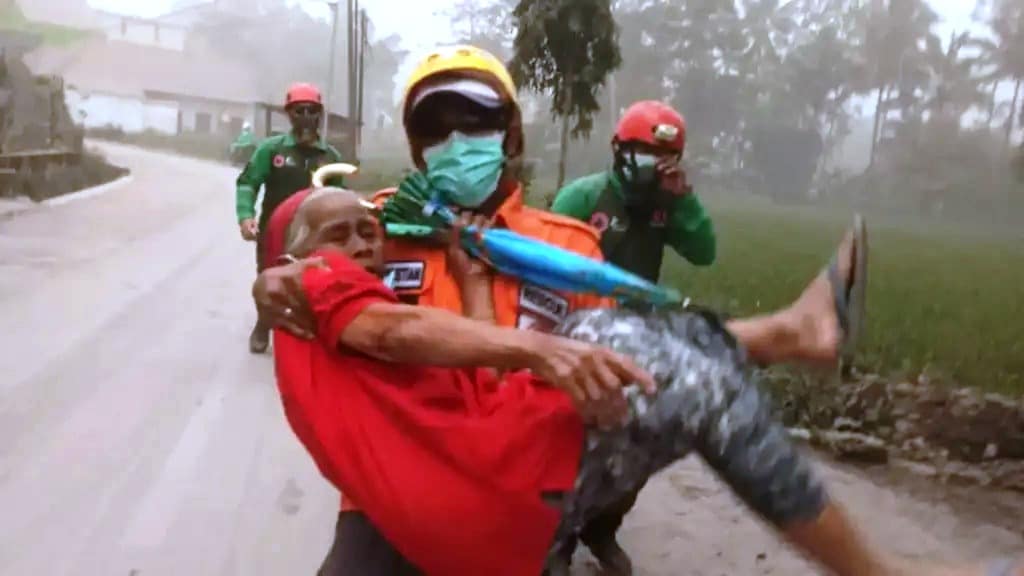 Indonesia’s Mount Semeru volcano erupts