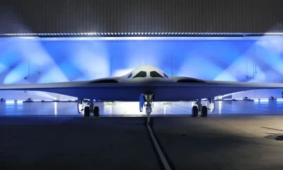 Northrop Grumman Launches New B-21 Nuclear Stealth Bomber For U.S. Air Force