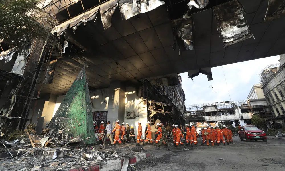 Casino Fire in Cambodia