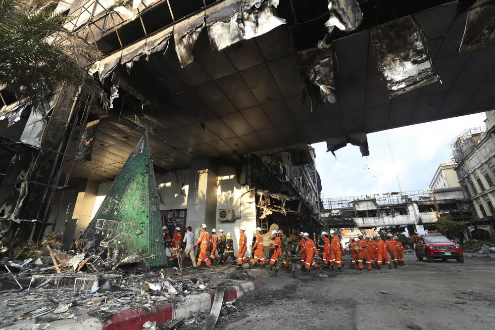 Casino Fire in Cambodia