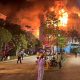 Fire Destroys the Grand Diamond City Casino in Cambodia