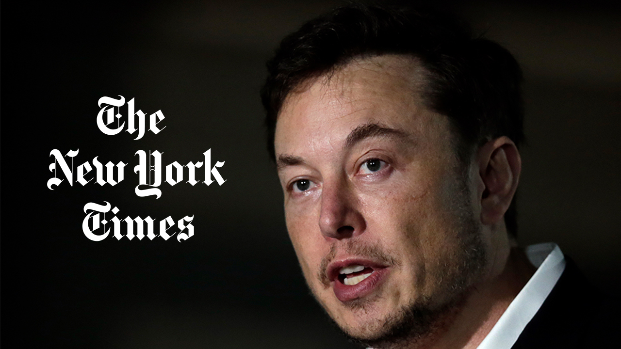 Elon Musk Slams New York Times Over Twitter Censorship