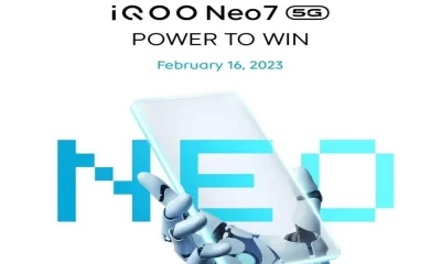 The IQOO Neo7 Comes To India On February 16