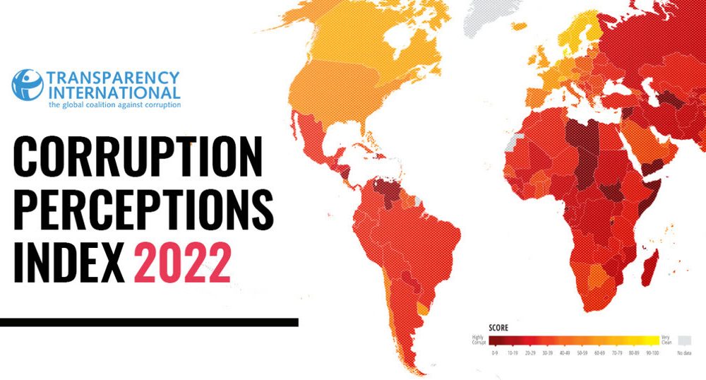 Thailand Scores 36 Out of 100 in the 2022 Corruption Perceptions Index