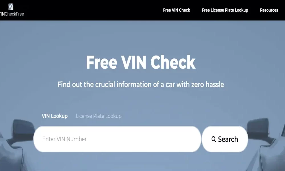 VIN Check Free Review: Simply Type In Any VIN Number