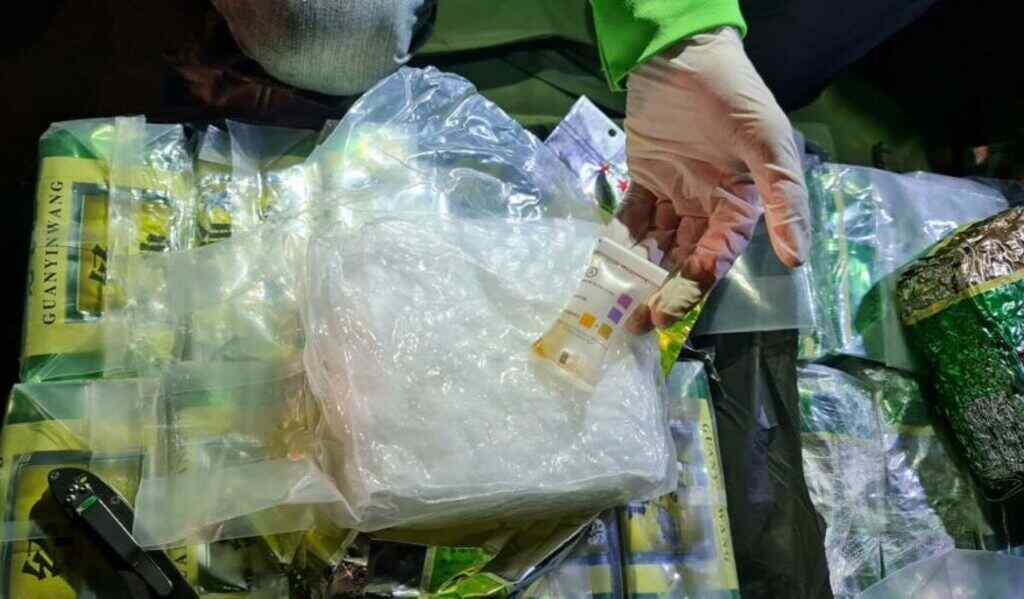 Police Seize Crystal Meth northern thailand