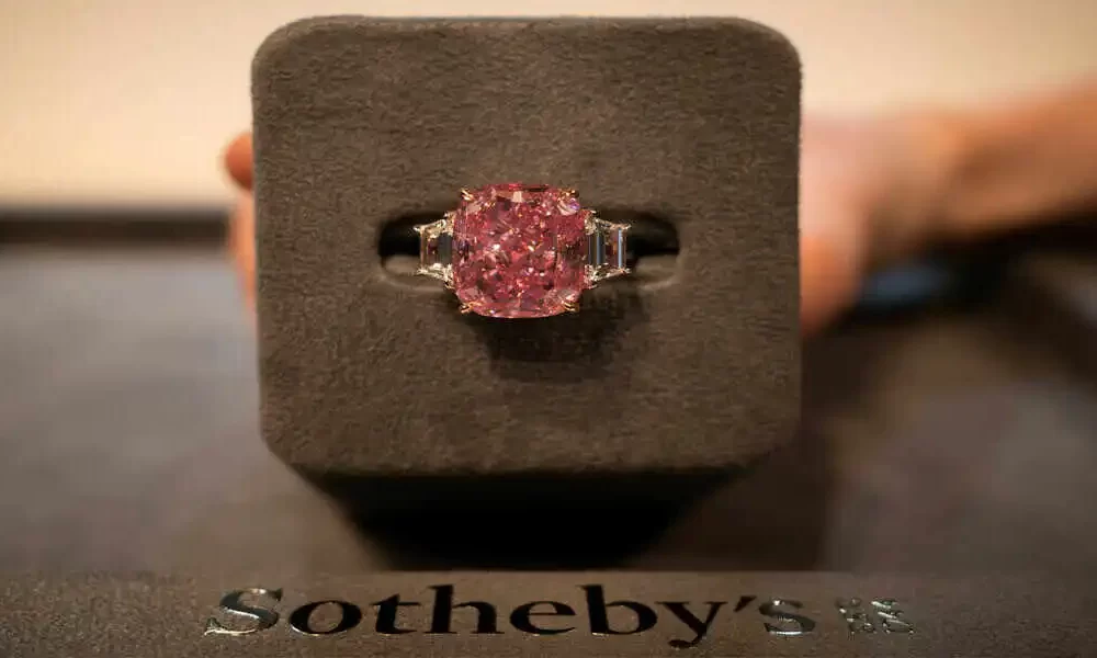 'Eternal Pink' Diamond Is Now Up For Auction And Expected To Sell For $35 Million