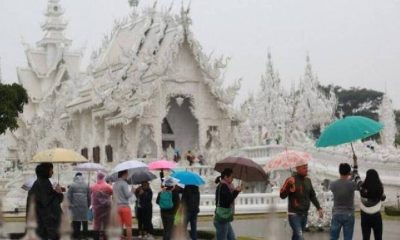 Rain Hits Northern Thailand Quelling PM2.5 Air Pollution