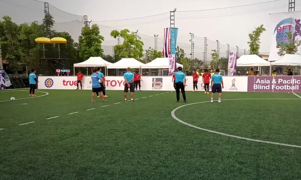 Asian Blind Football Tournament Kicks off in Thailand this Saturday