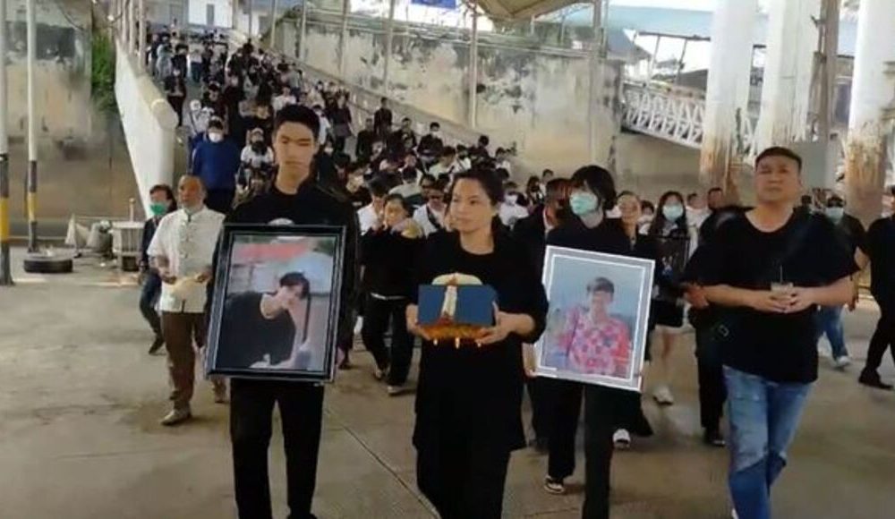 Wild Boar Footballers Ashes Scattered on Mekong River in Chiang Rai