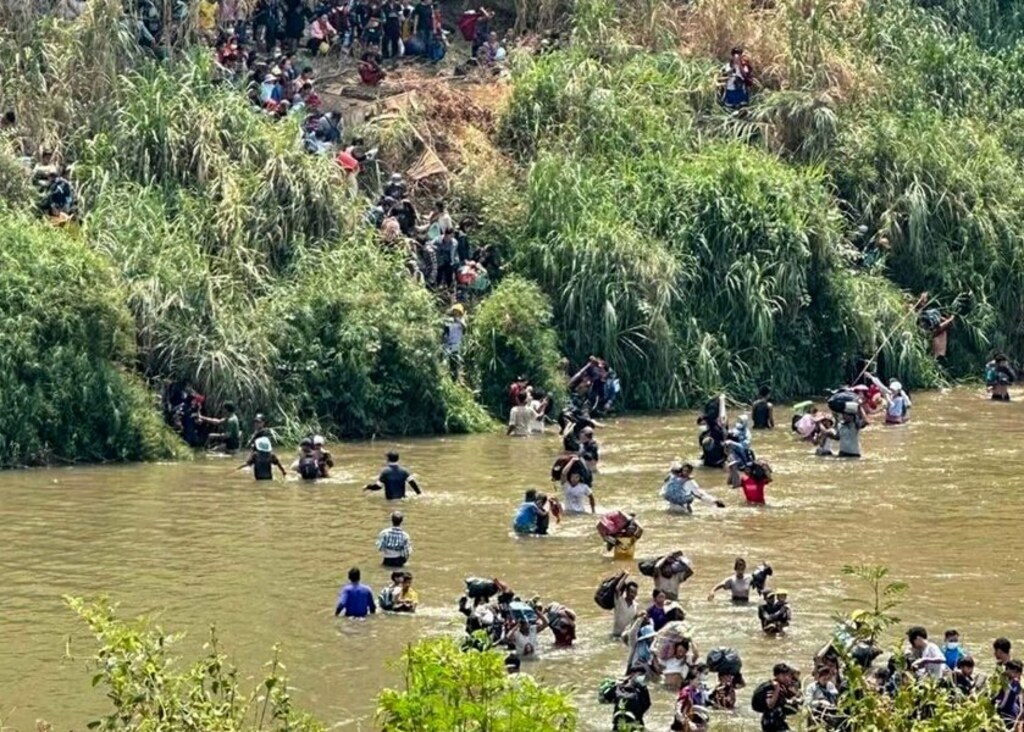 Thousands, Including More than 800 Children Flee Fighting Myanmar