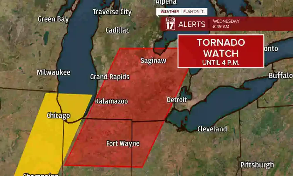 Flood Warnings And Tornado Watches Are In Effect In 11 Counties