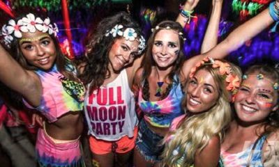 Full Moon Party in Thailand Draws Over 20,000 Tourists