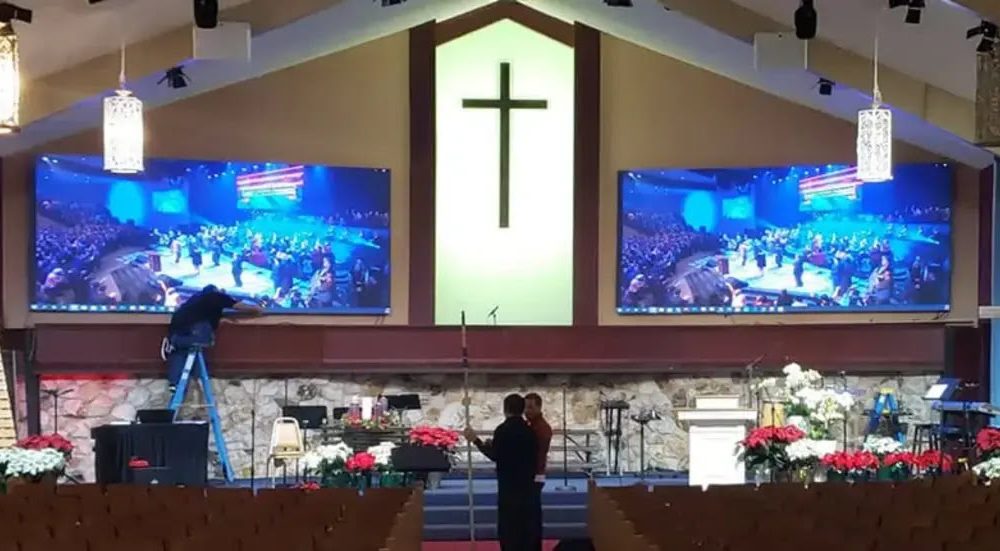 Big LED Panels for Churches a Hit With Worshipers in 2023