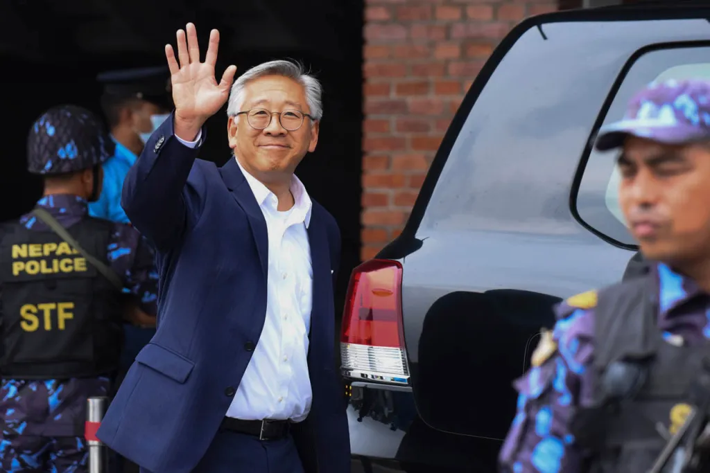  Donald Lu, a diplomat in service and assistant secretary of state for the Bureau of South and Central Asian Affairs