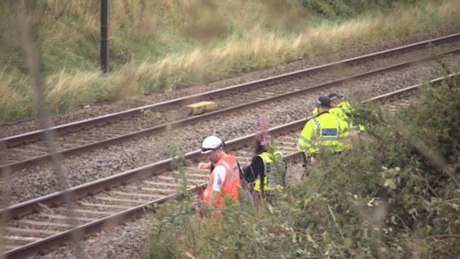 Police Officer Struck by Train While Helping Man on Tracks Dies