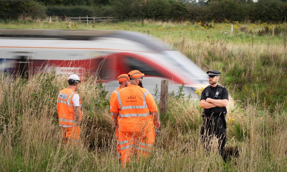 Police Officer Struck by Train While Helping Man on Tracks Dies