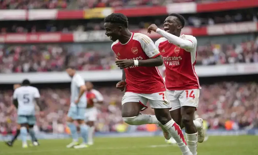 Arsenal Beat Forest 2-1 In The Premier League Opener Delayed By a Ticketing Error