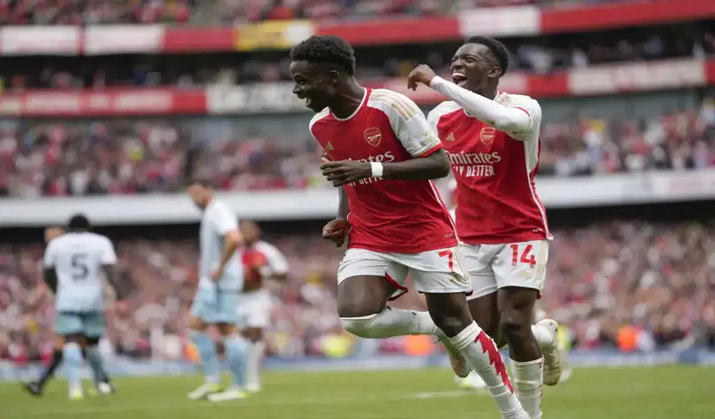 Arsenal Beat Forest 2-1 In The Premier League Opener Delayed By a Ticketing Error