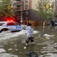 New York Gets One Of Its Wettest Days In Decades, as rain swamps subways and streets