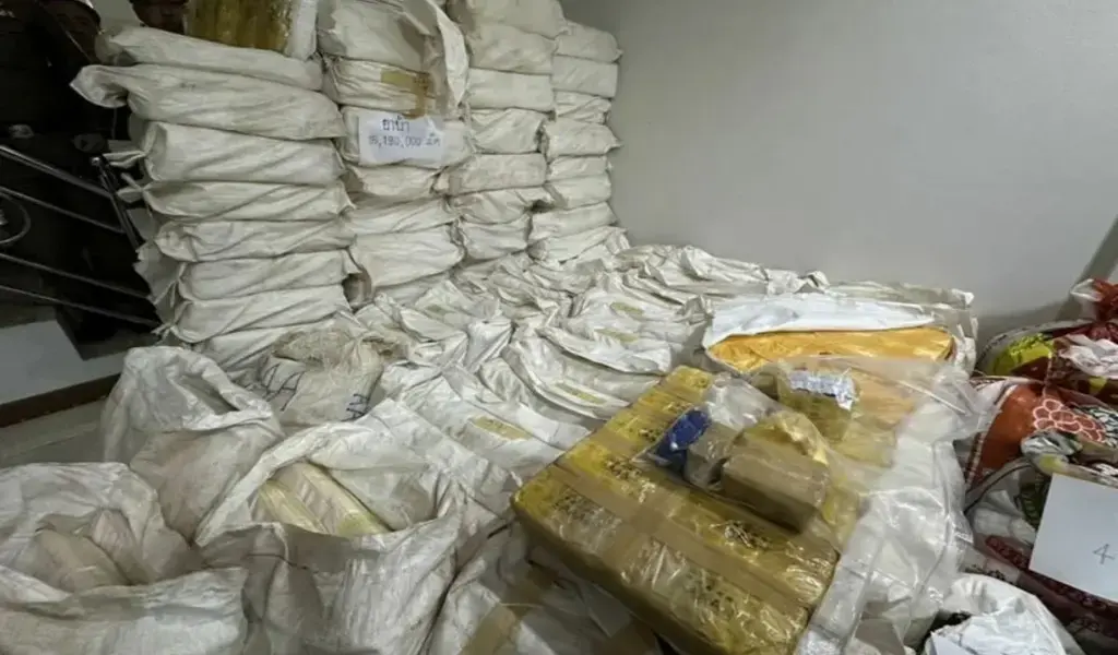 Thai Police Bust Major Drug Syndicate, Seize Over 300 Million Baht in Narcotics