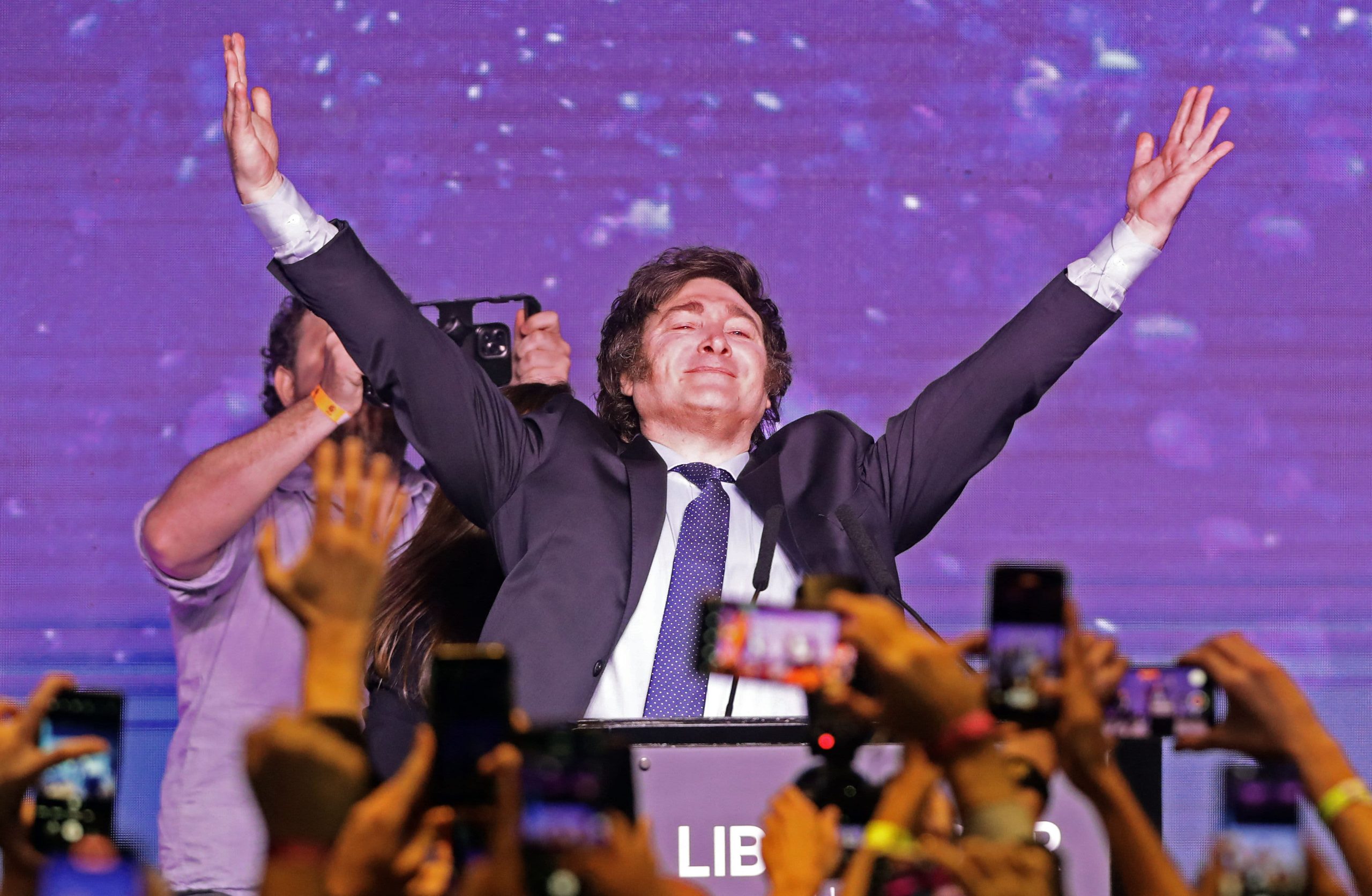 Libertarian Outsider Javier Milei Wins Argentina’s Presidency