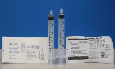 FDA Warns Against Cardinal Health's Monoject Syringes in Pain Management