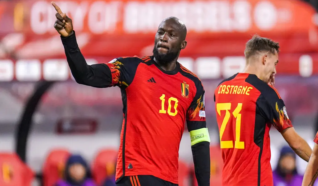 Lukaku's Poker Helped Belgium Defeat Azerbaijan In Euro 2024 Qualifying Match