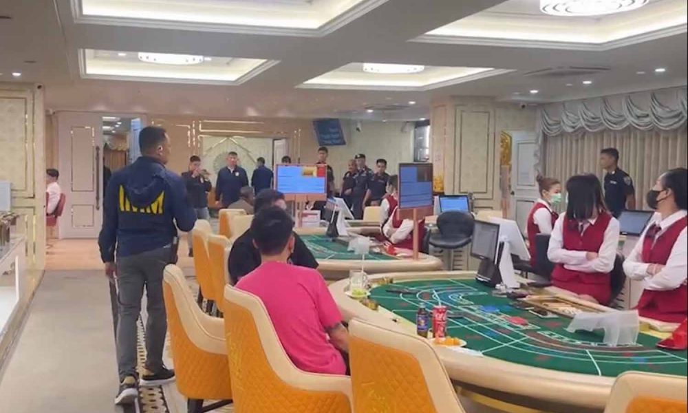 Police bust Casino